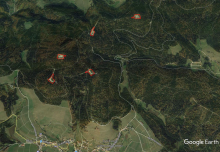 Windindustrieanlage Gersbach , Betreiber: EWS (Elektrizitätswerke Schönau)