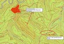 Kartenausschnitt aus LANIS der Kernzonen Eulenhald-Ungertal und Großer Berg