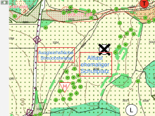 Altlastfläche und geplante Streuobstwiese