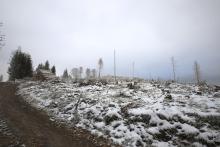 Am Fuße der Neuntel - Blickrichtung Nord zur Neuntel