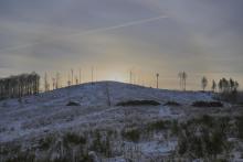 Hainrot 619 m - Über Wegespinne aus Richtung Nord