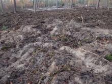 Intensive/tiefe Bearbeitung des Oberbodens