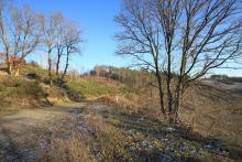 Faule Seite - Blick zum Gipfel von Südseite