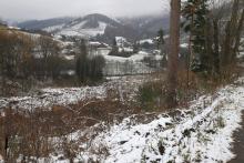 Gegegen den Dreisbach - Pfaffenschlenke - Ober der Dreisbachhude - In der Dreisbachhude