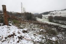 Gegegen den Dreisbach - Pfaffenschlenke - Ober der Dreisbachhude - In der Dreisbachhude