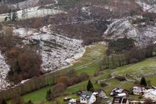 Gegegen den Dreisbach - Pfaffenschlenke - Ober der Dreisbachhude - In der Dreisbachhude
