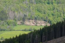 Vor Mittlere Stein und Silbergsrücken