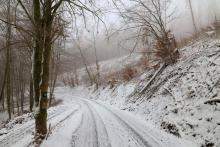 Wanderweg - hessische Seite - zur Puderburg - von Nord