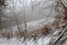 Wanderweg - hessische Seite - zur Puderburg - von Nord