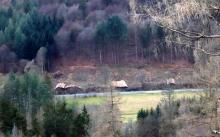 unterhalb Bohnacker an der L718 zwischen Bad Laasphe - Sassenhausen - Dotzlar - - NSG - FFH - Landschaftsschutzgebiet