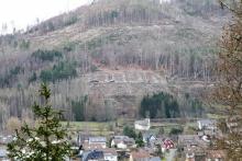 An der Heide - Niederlaasphe - oberhalb Friedhof - Landschaftsschutzgebiet