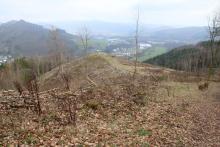 zum Entenberg auf Wanderweg A4, L = Lahnwanderweg, L1